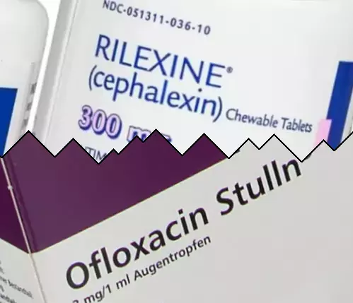 Cephalexin vs Ofloksacin