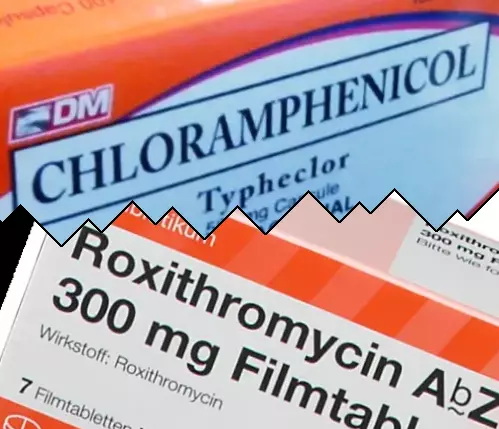 Kloramfenikol vs Roxitromycin