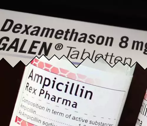 Deksametason vs Ampicillin