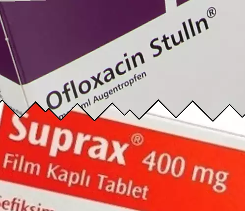 Ofloksacin vs Suprax