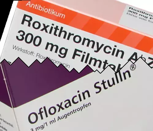 Roxitromycin vs Ofloksacin