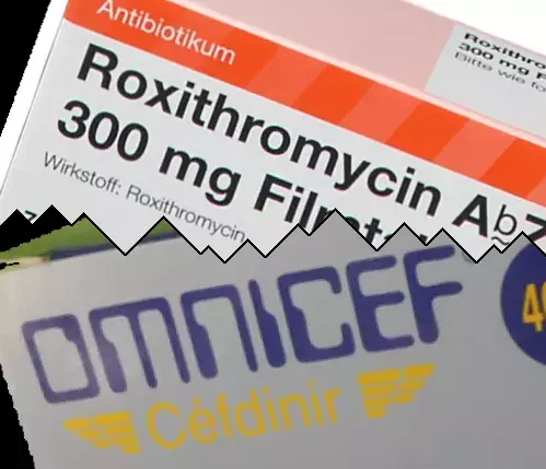 Roxitromycin vs Omnicef