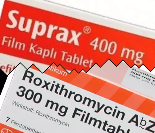 Suprax vs Roxitromycin